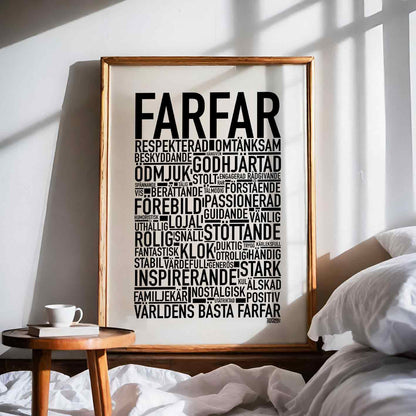 Farfar 2024 Text Poster