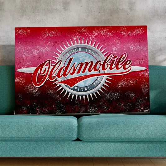 Oldsmobile Retro Canvas