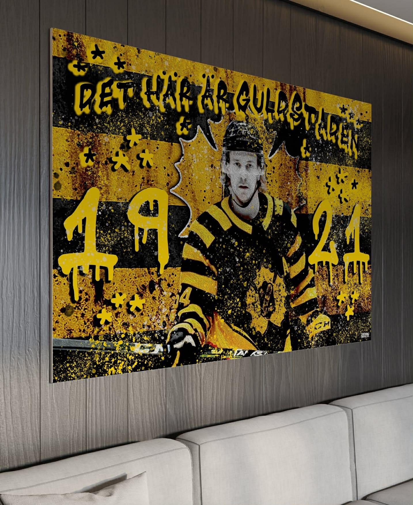 Skellefteå Custom Made canvastavla 80x120cm