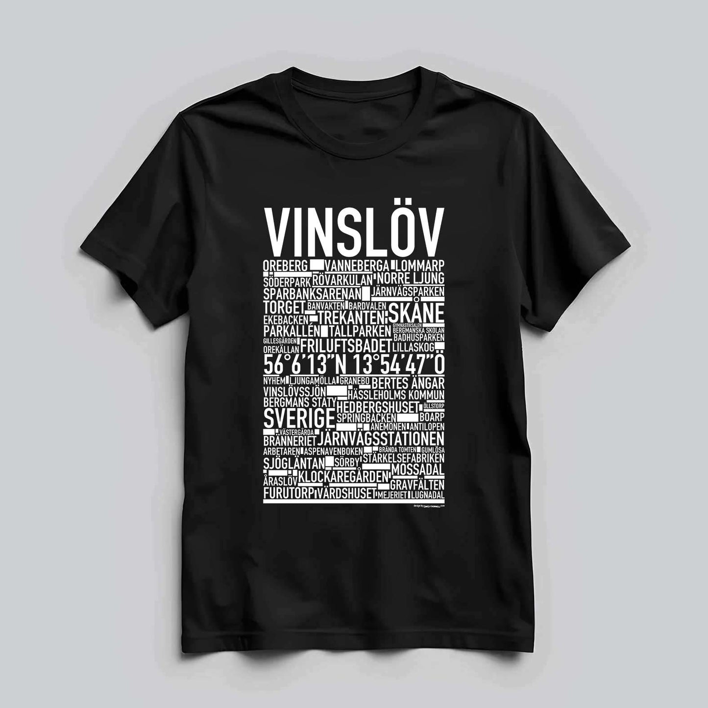 Vinslöv Text T-Shirt
