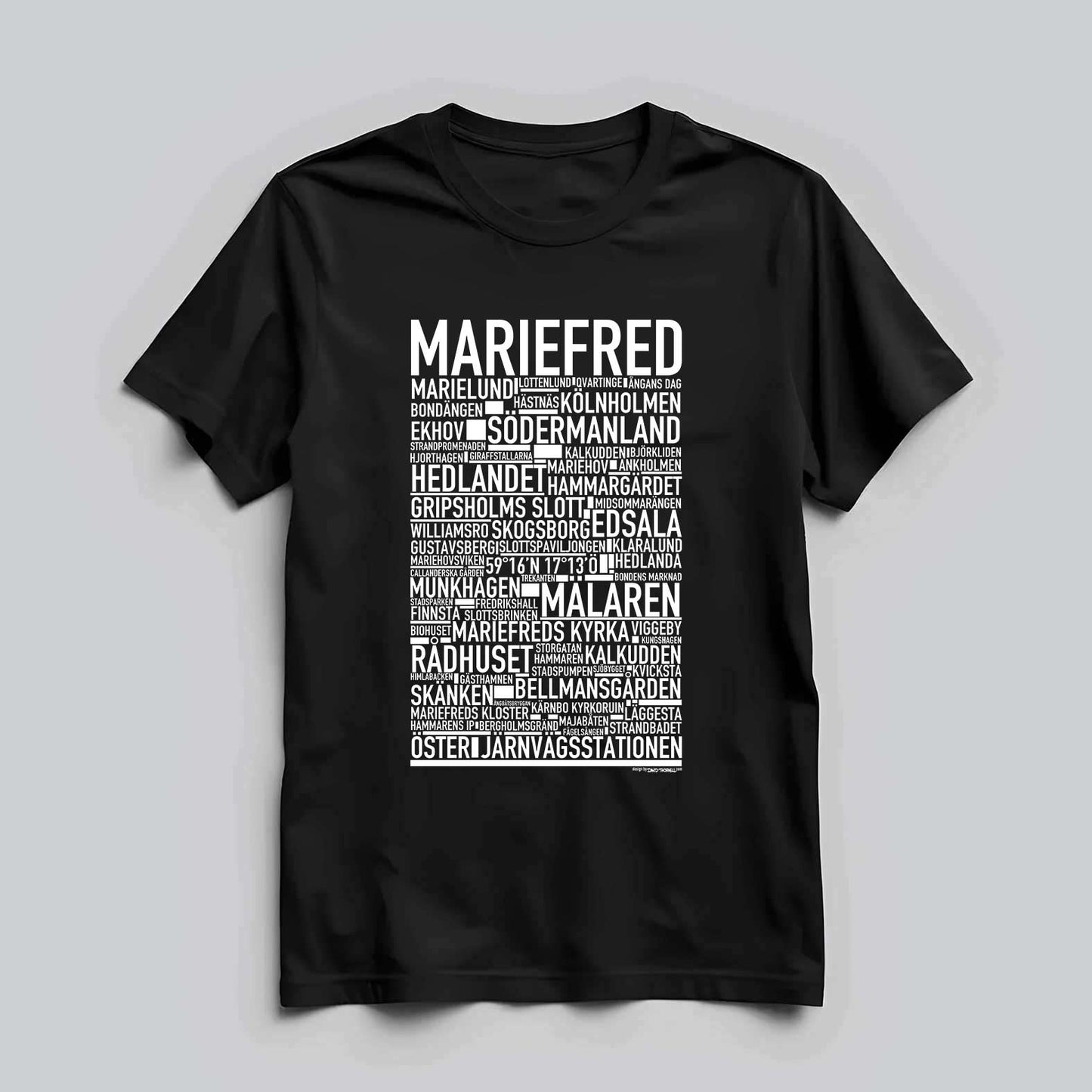 Mariefred Text T-Shirt