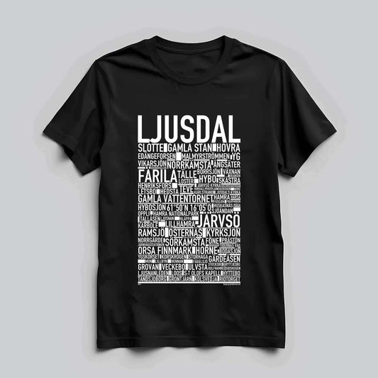 Ljusdal Text T-Shirt