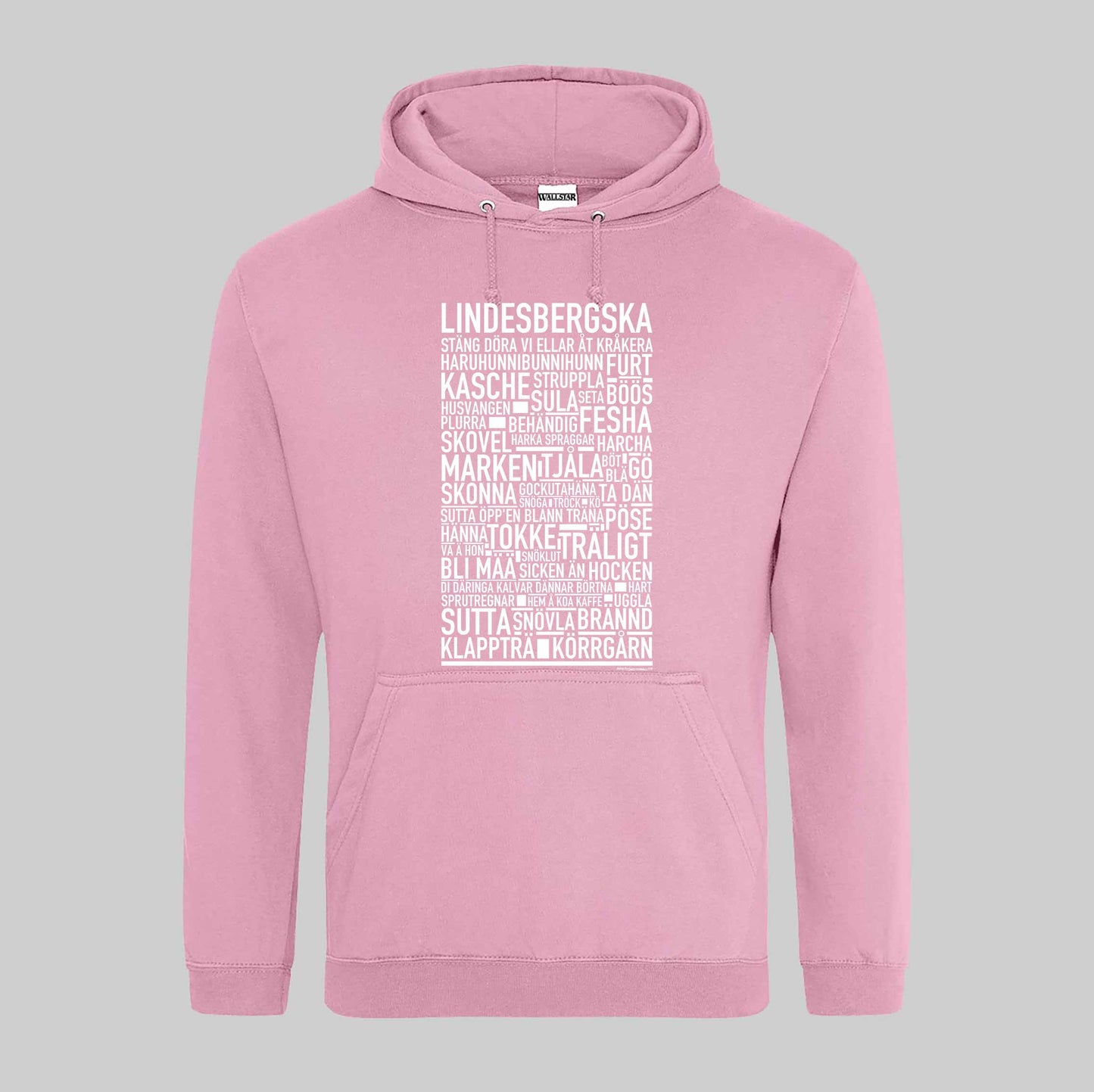 Lindesbergska Dialekt Text Hoodie