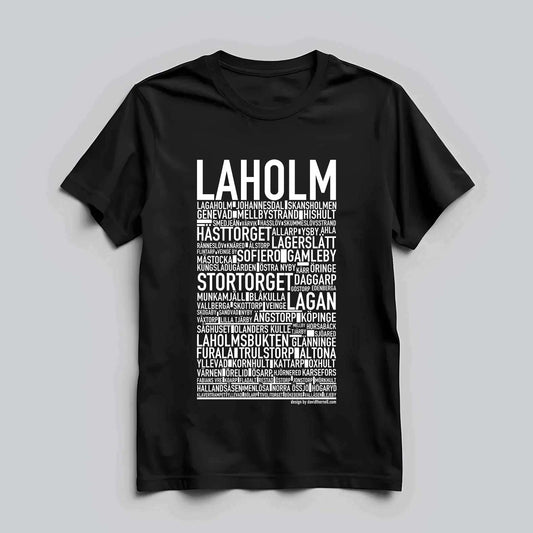 Laholm Text T-Shirt