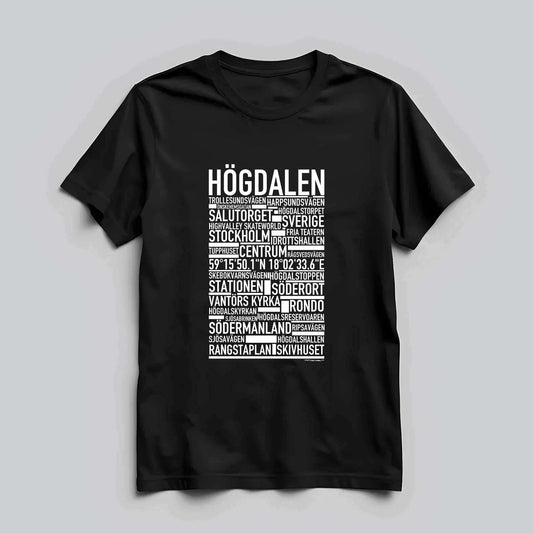 Högdalen Text T-Shirt