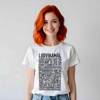 Ludvikamål Dialekt Text T-shirt