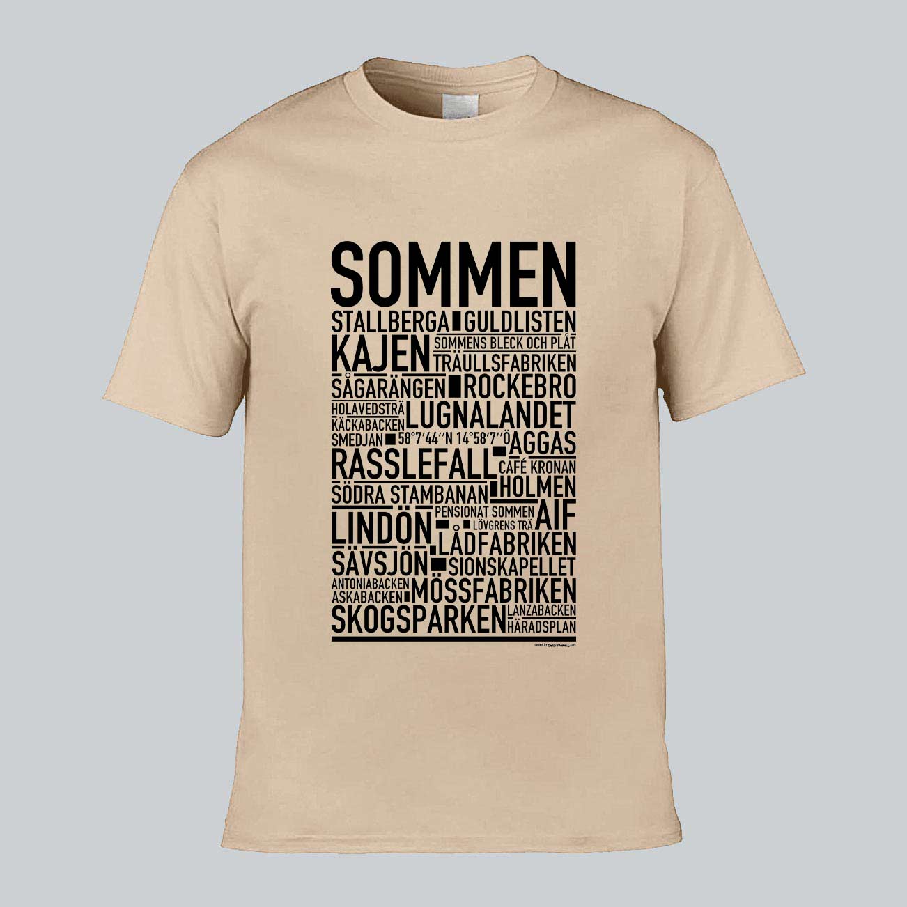 Sommen Text T-Shirt