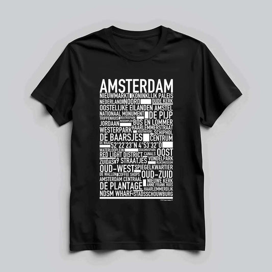 Amsterdam Text T-Shirt