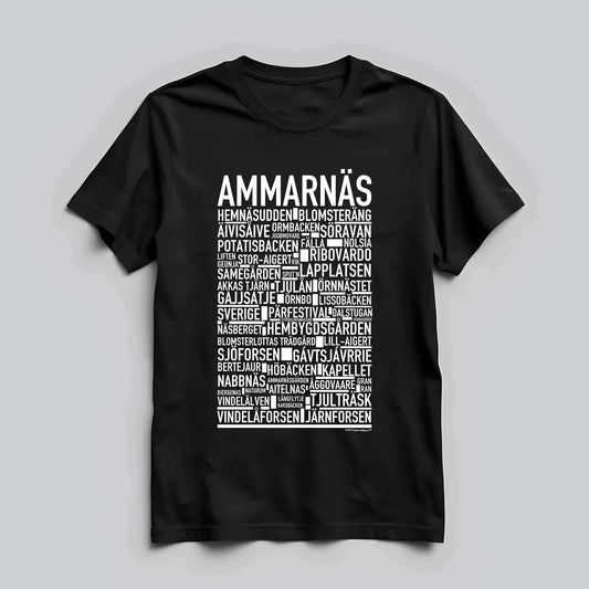 Ammarnäs Text T-Shirt