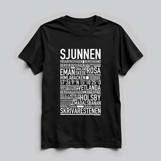Sjunnen Text T-Shirt