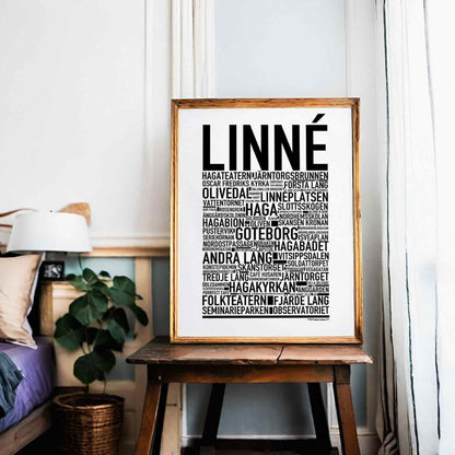 Linné Text Poster