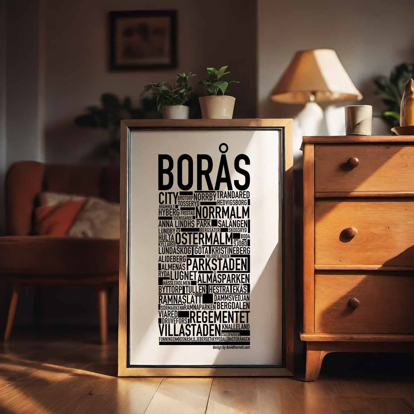 Borås Text Poster