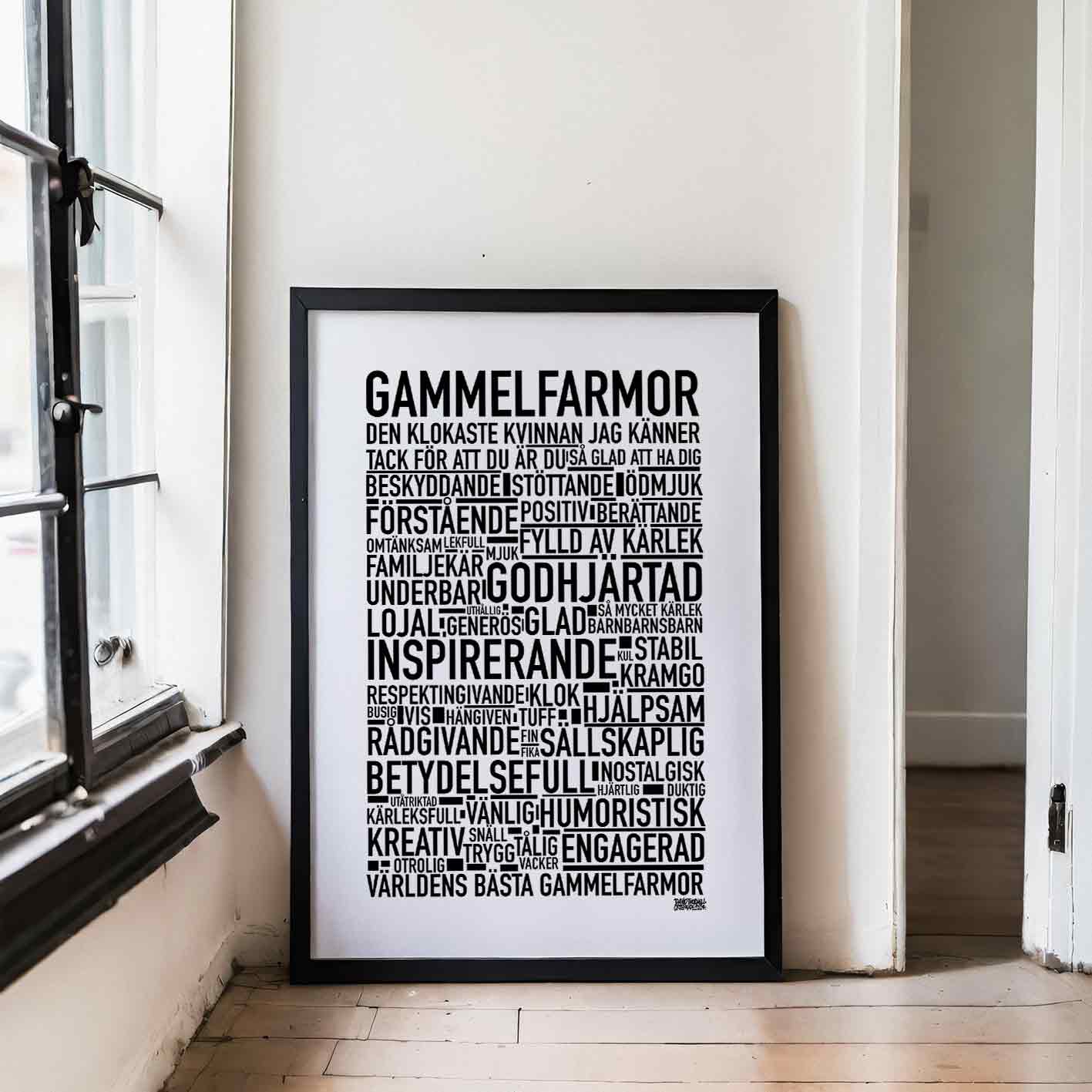 Gammelfarmor 2024 Text Poster