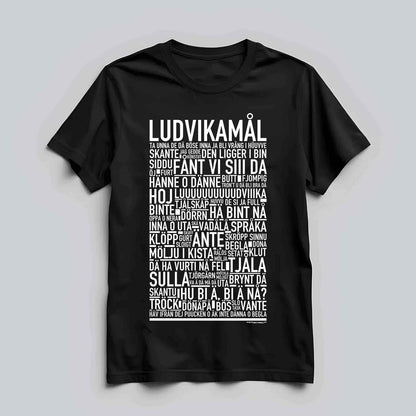 Ludvikamål Dialekt Text T-shirt