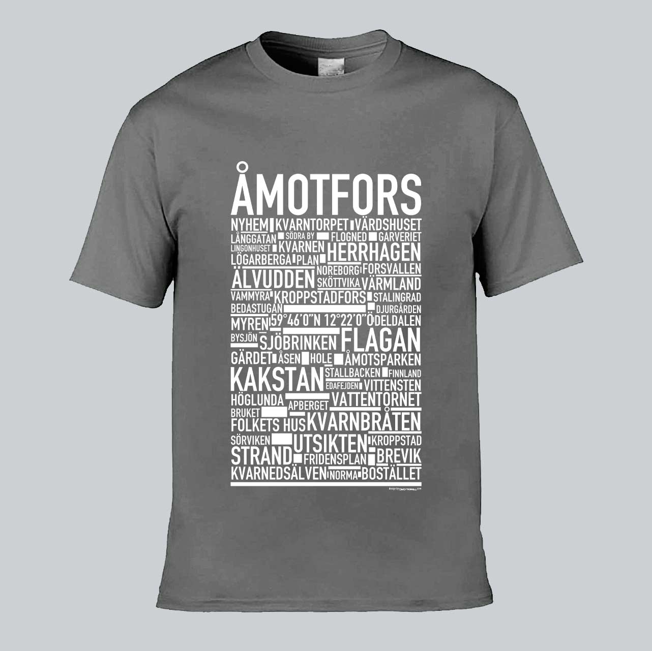 Åmotfors Text T-Shirt