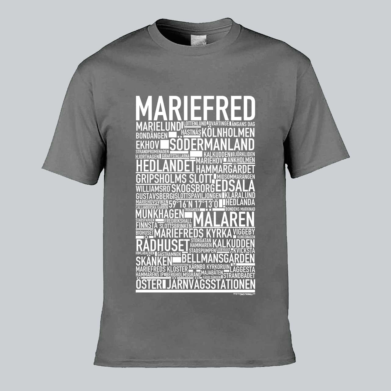 Mariefred Text T-Shirt