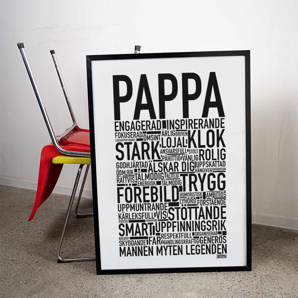 Pappa 2024 Text Poster