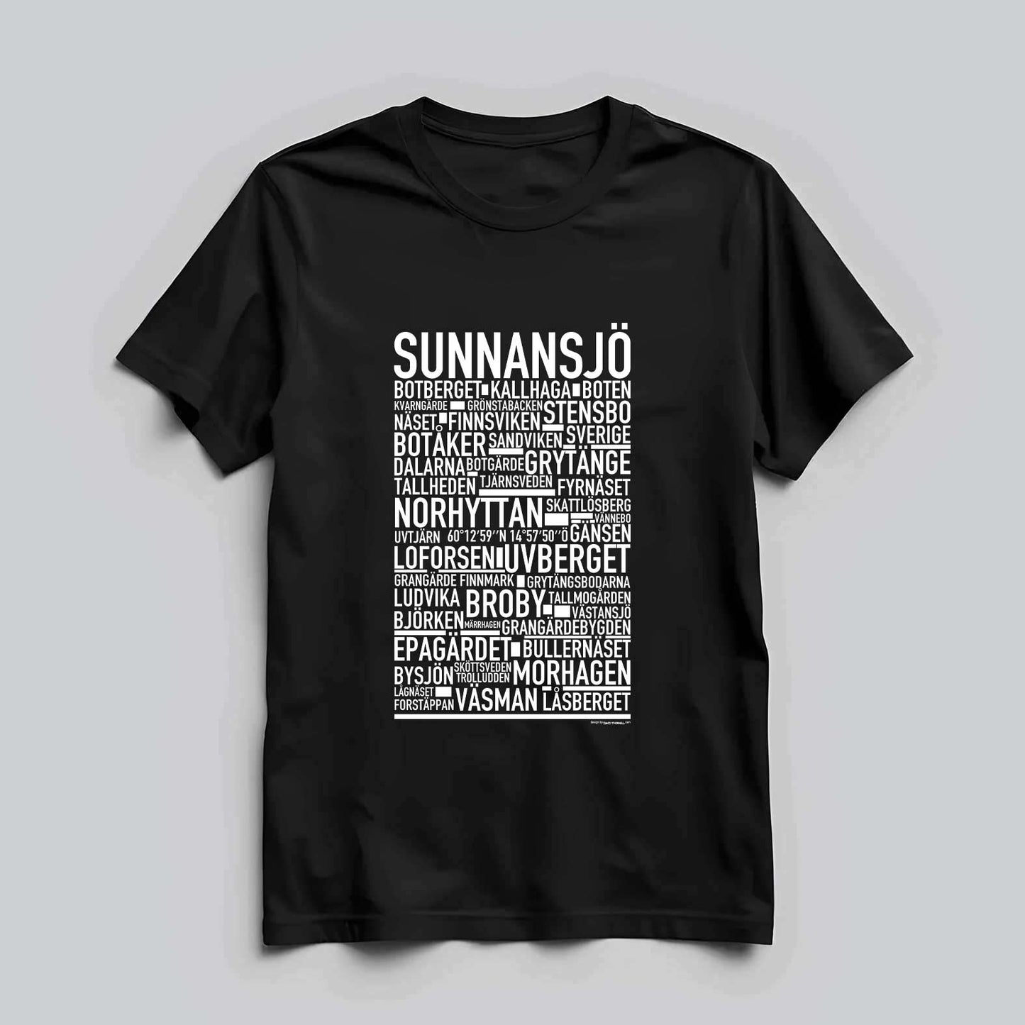 Sunnansjö Text T-Shirt