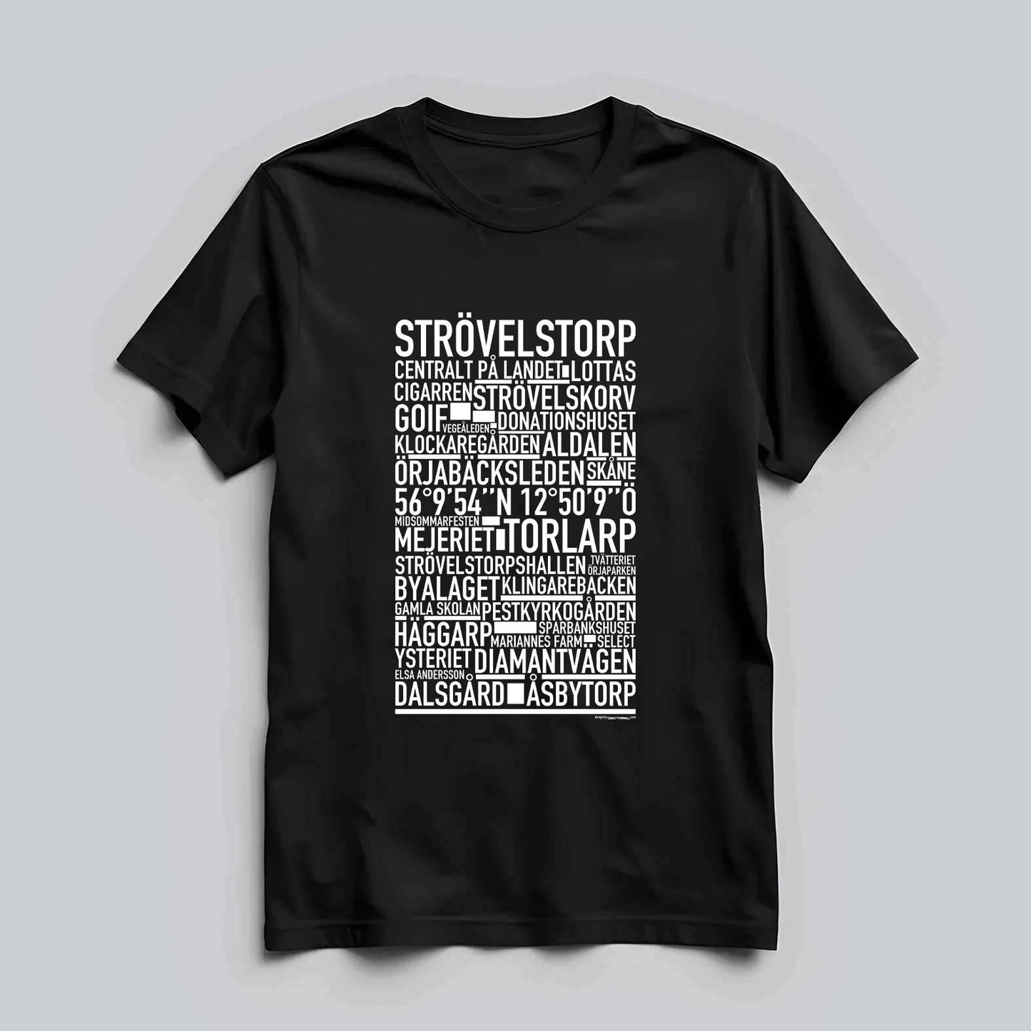 Strövelstorp Text T-Shirt