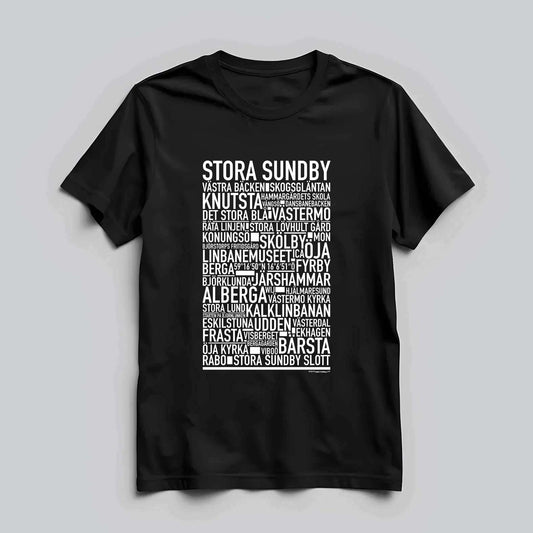Stora Sundby Text T-Shirt