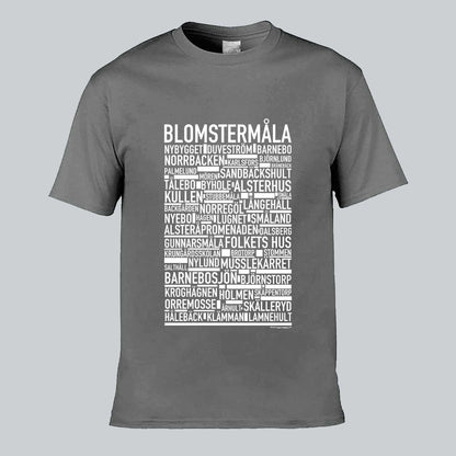 Blomstermåla Text T-Shirt