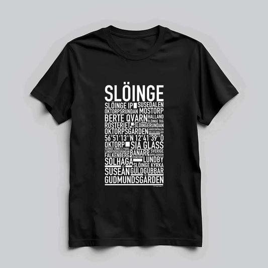 Slöinge Text T-Shirt