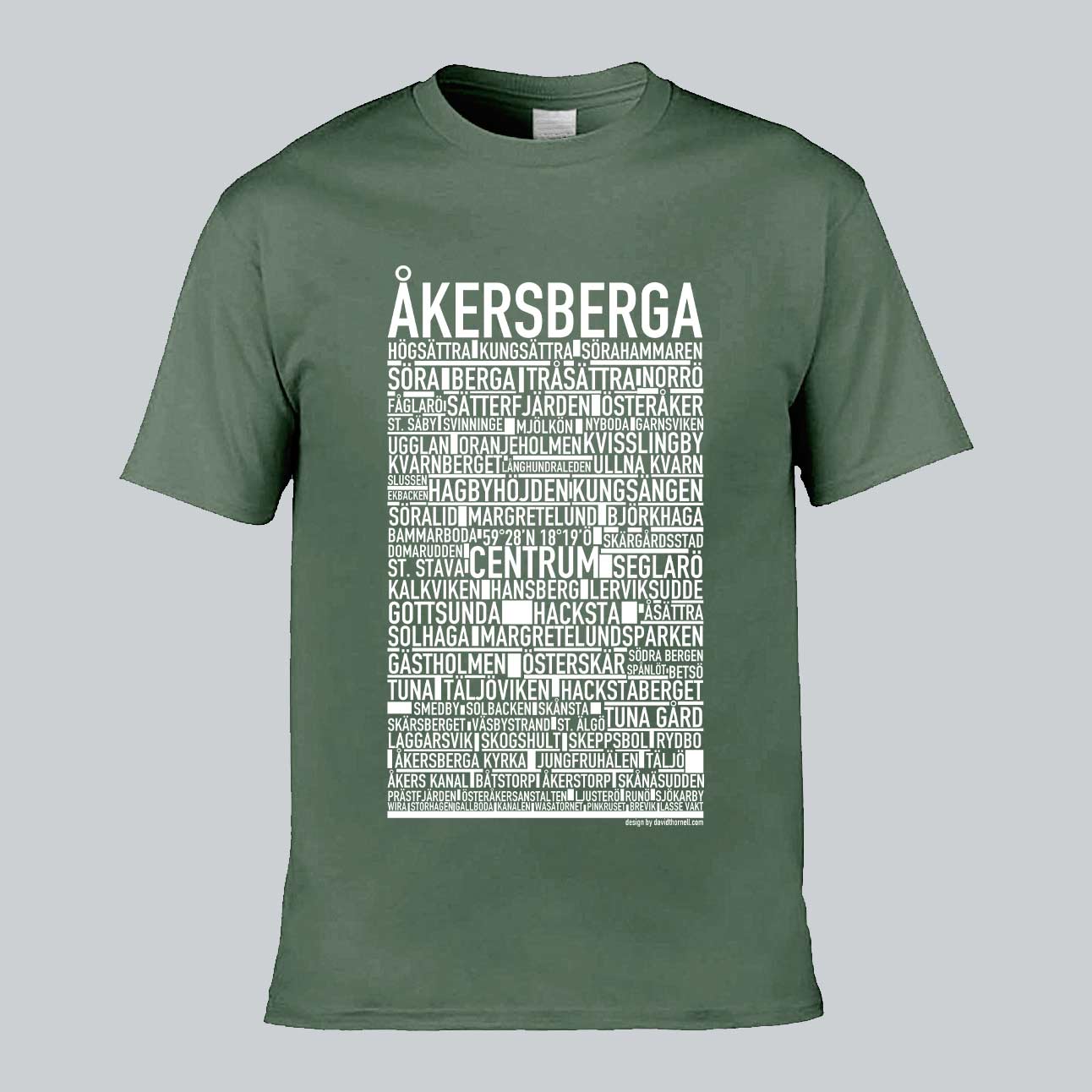 Åkersberga Text T-Shirt