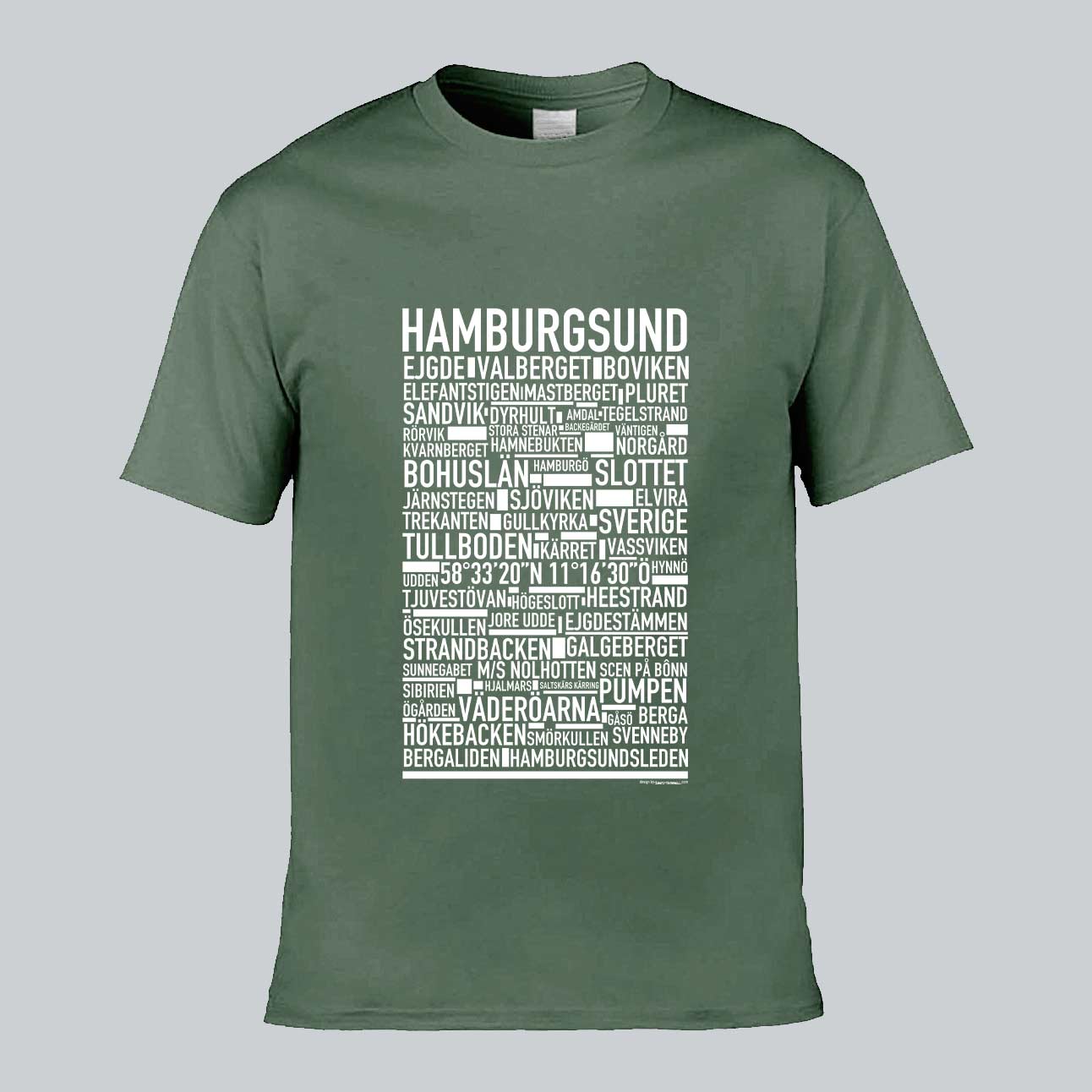 Hamburgsund Text T-Shirt