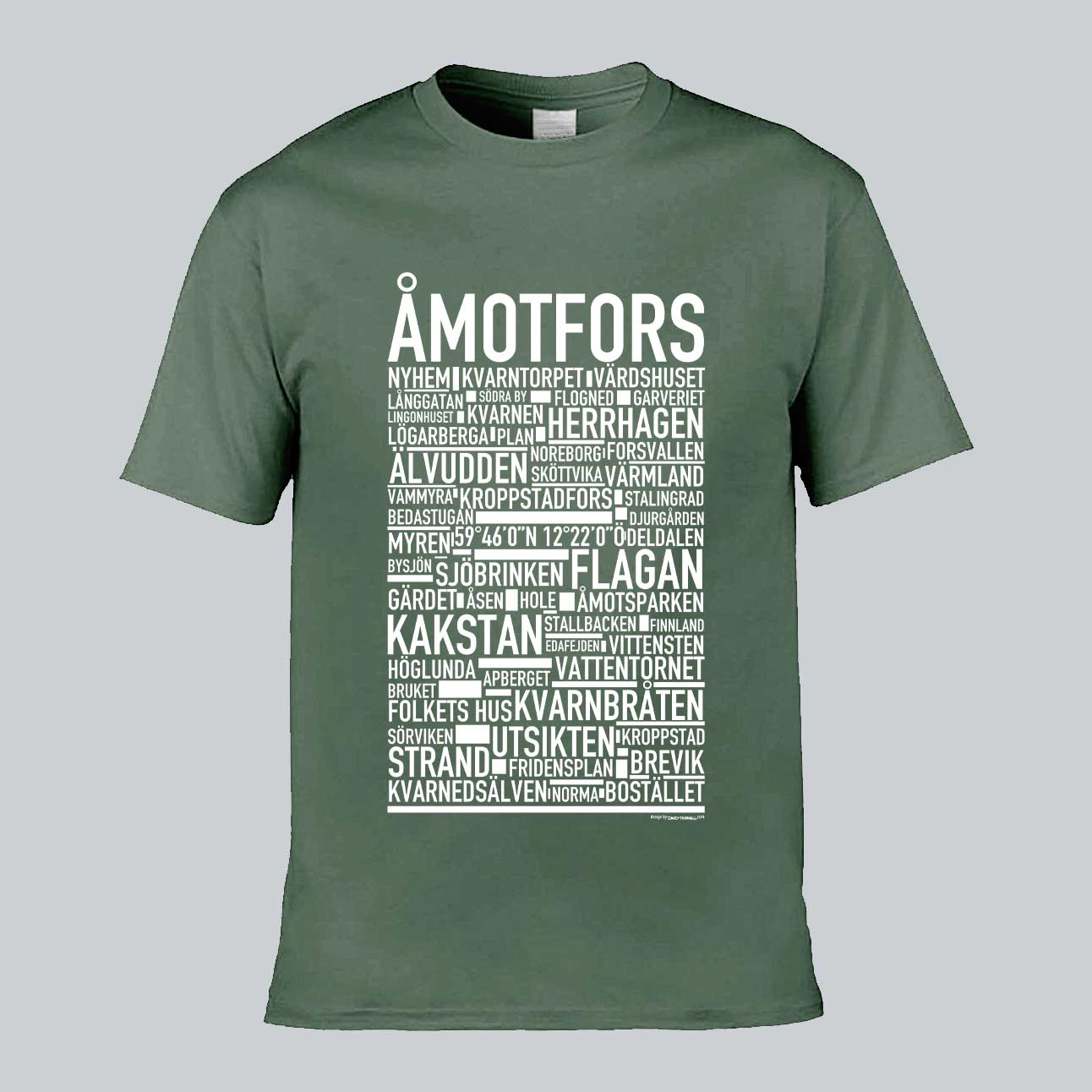 Åmotfors Text T-Shirt