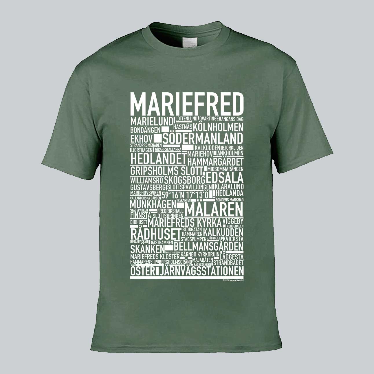 Mariefred Text T-Shirt