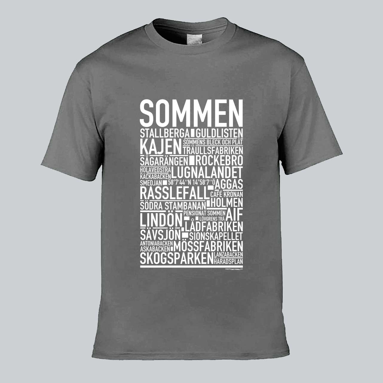 Sommen Text T-Shirt