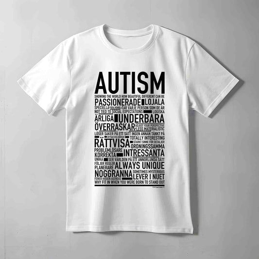 Autism Text T-shirt