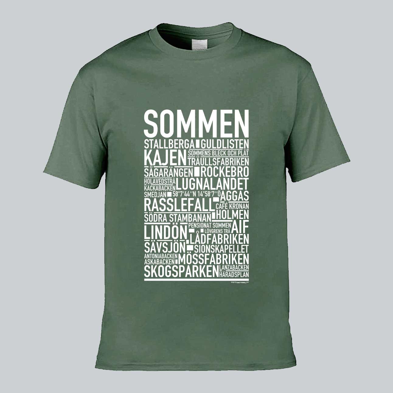 Sommen Text T-Shirt