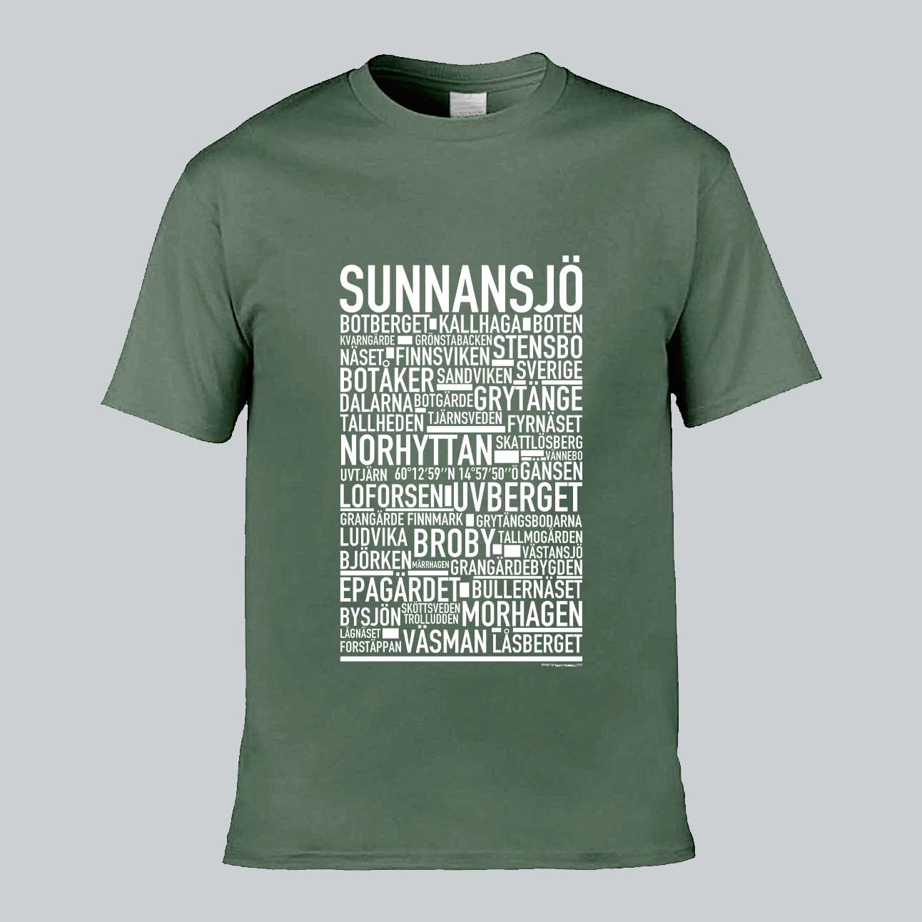 Sunnansjö Text T-Shirt
