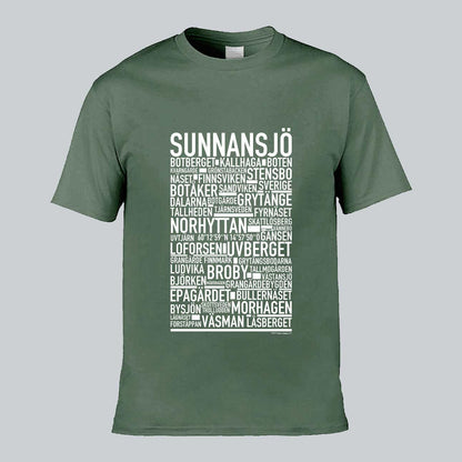Sunnansjö Text T-Shirt