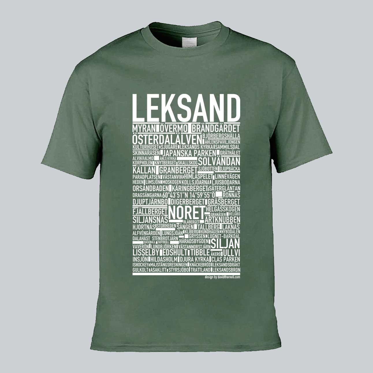 Leksand Text T-Shirt