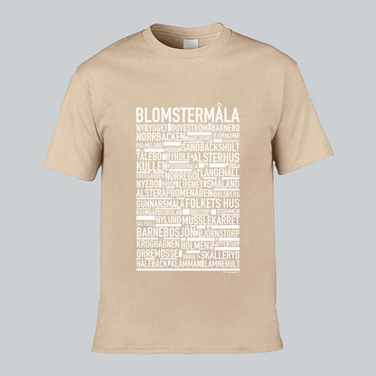 Blomstermåla Text T-Shirt