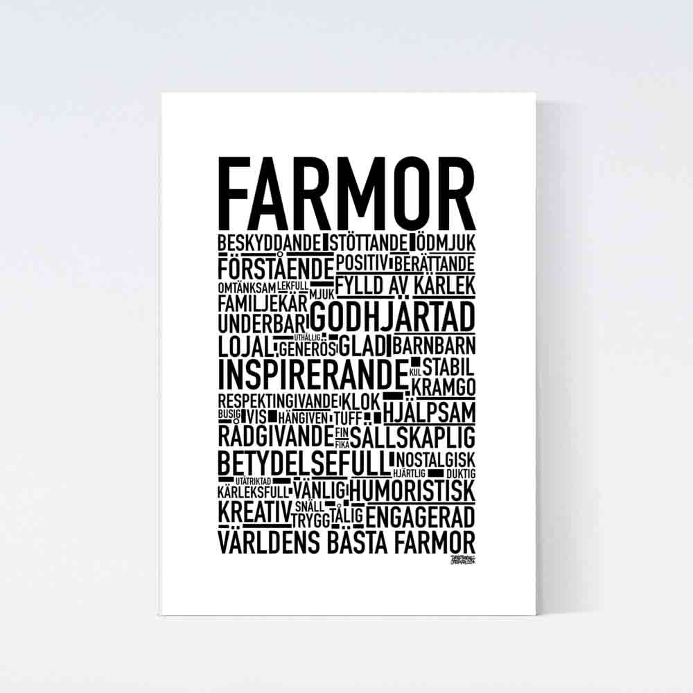 Farmor 2024 Text Poster