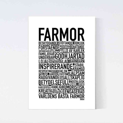 Farmor 2024 Text Poster