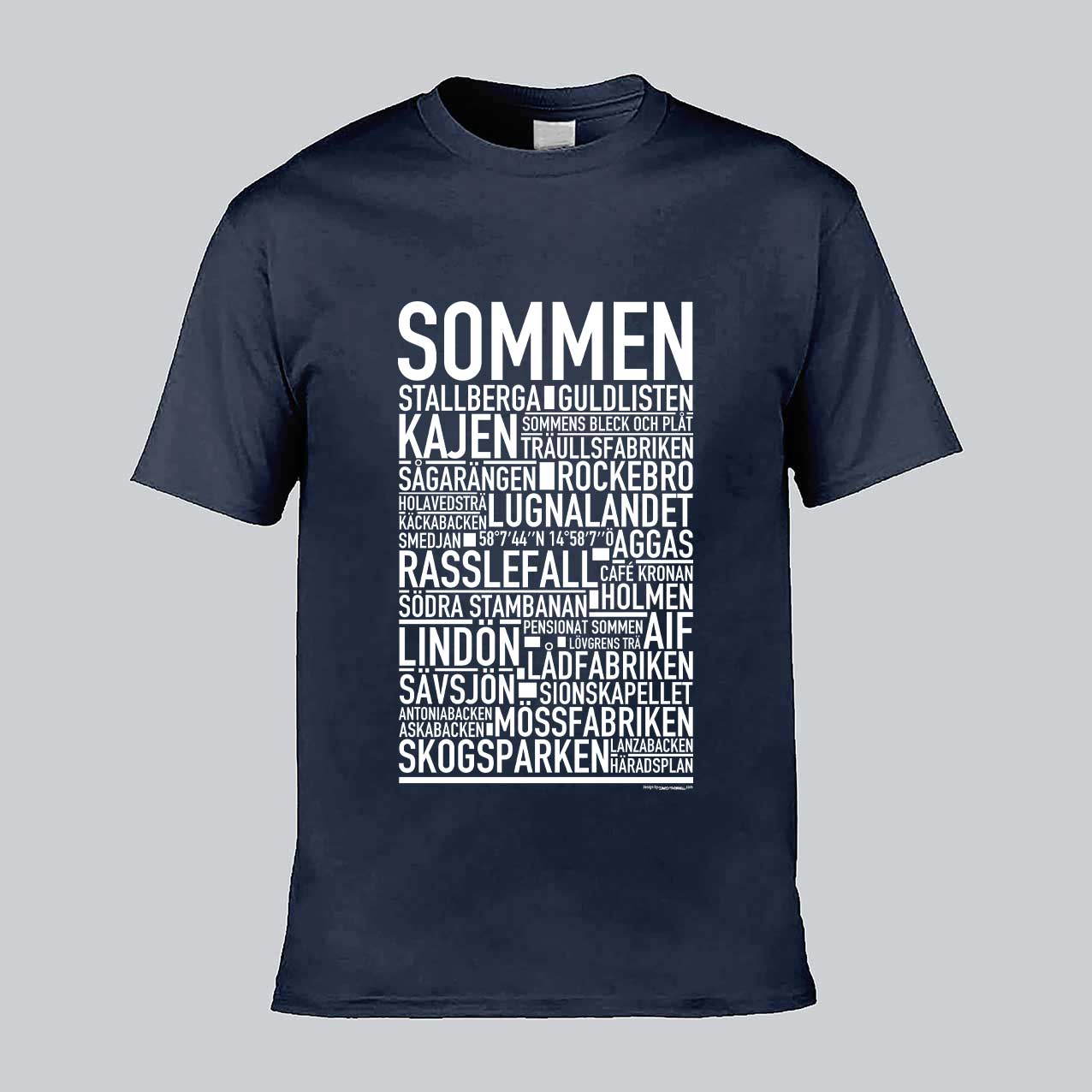 Sommen Text T-Shirt