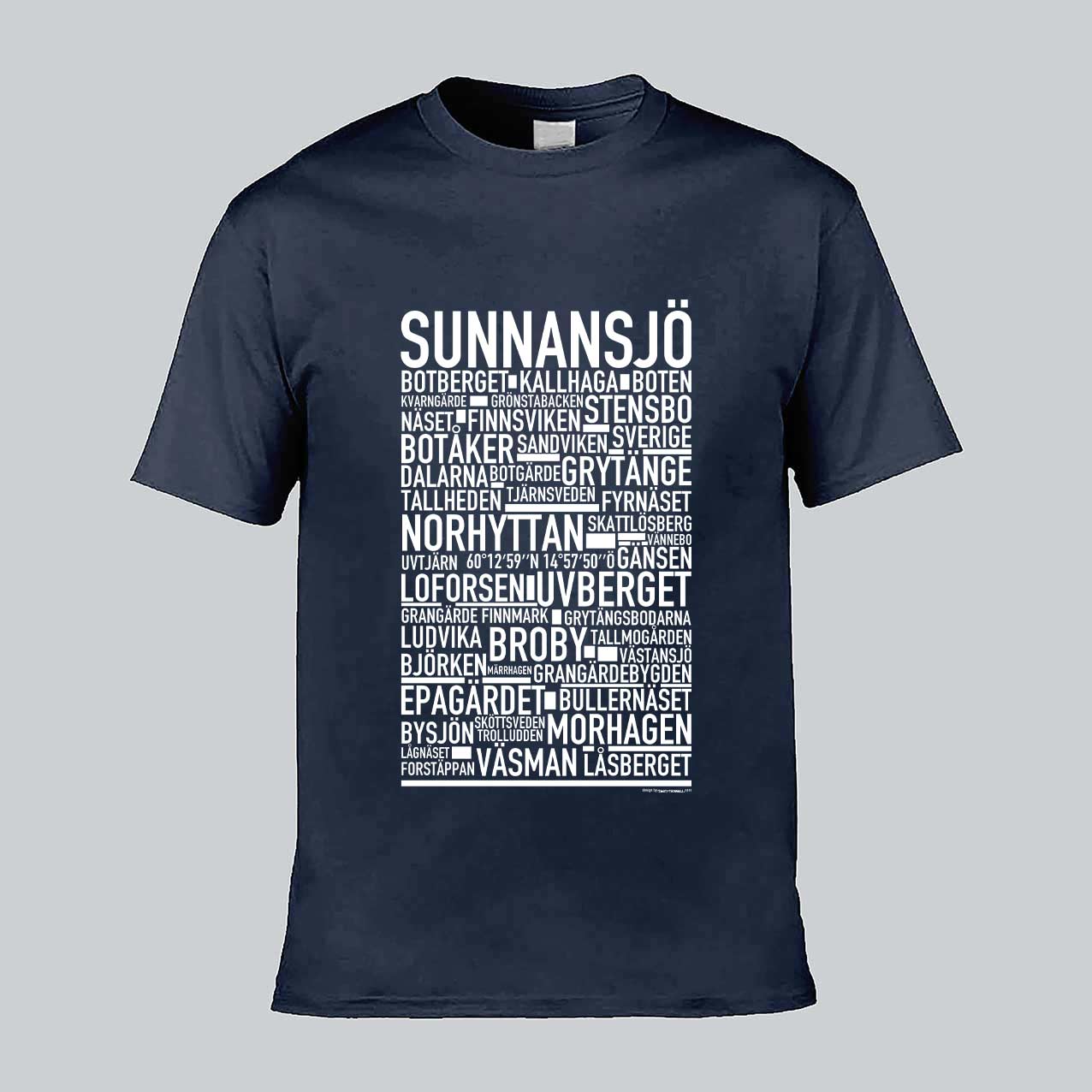 Sunnansjö Text T-Shirt