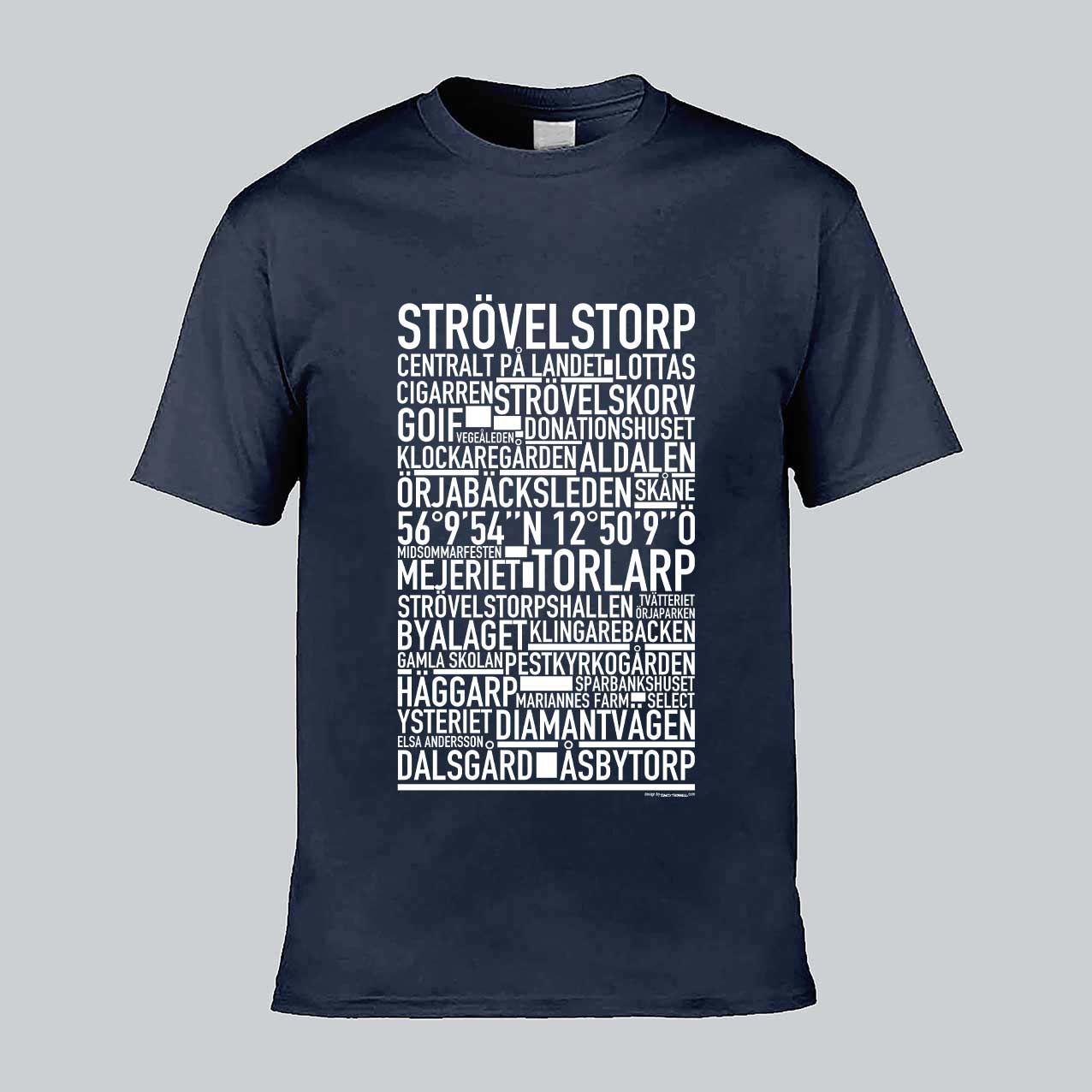 Strövelstorp Text T-Shirt