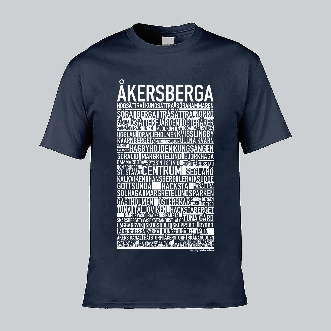 Åkersberga Text T-Shirt