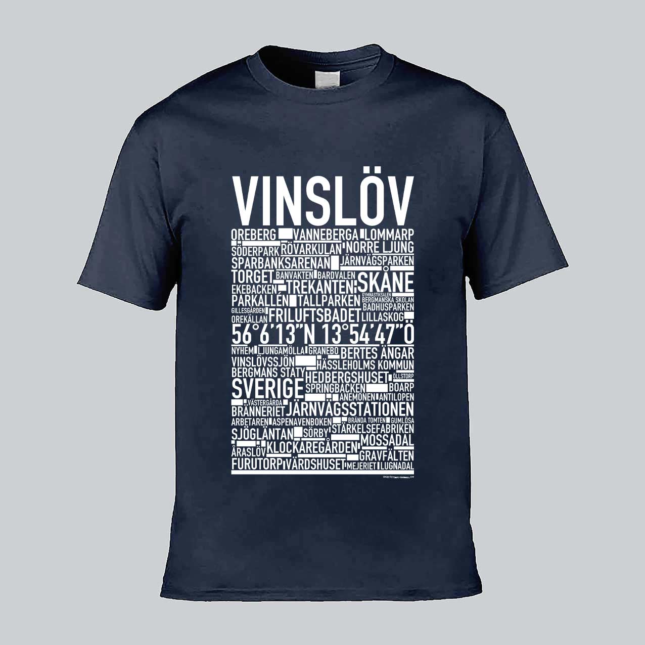 Vinslöv Text T-Shirt