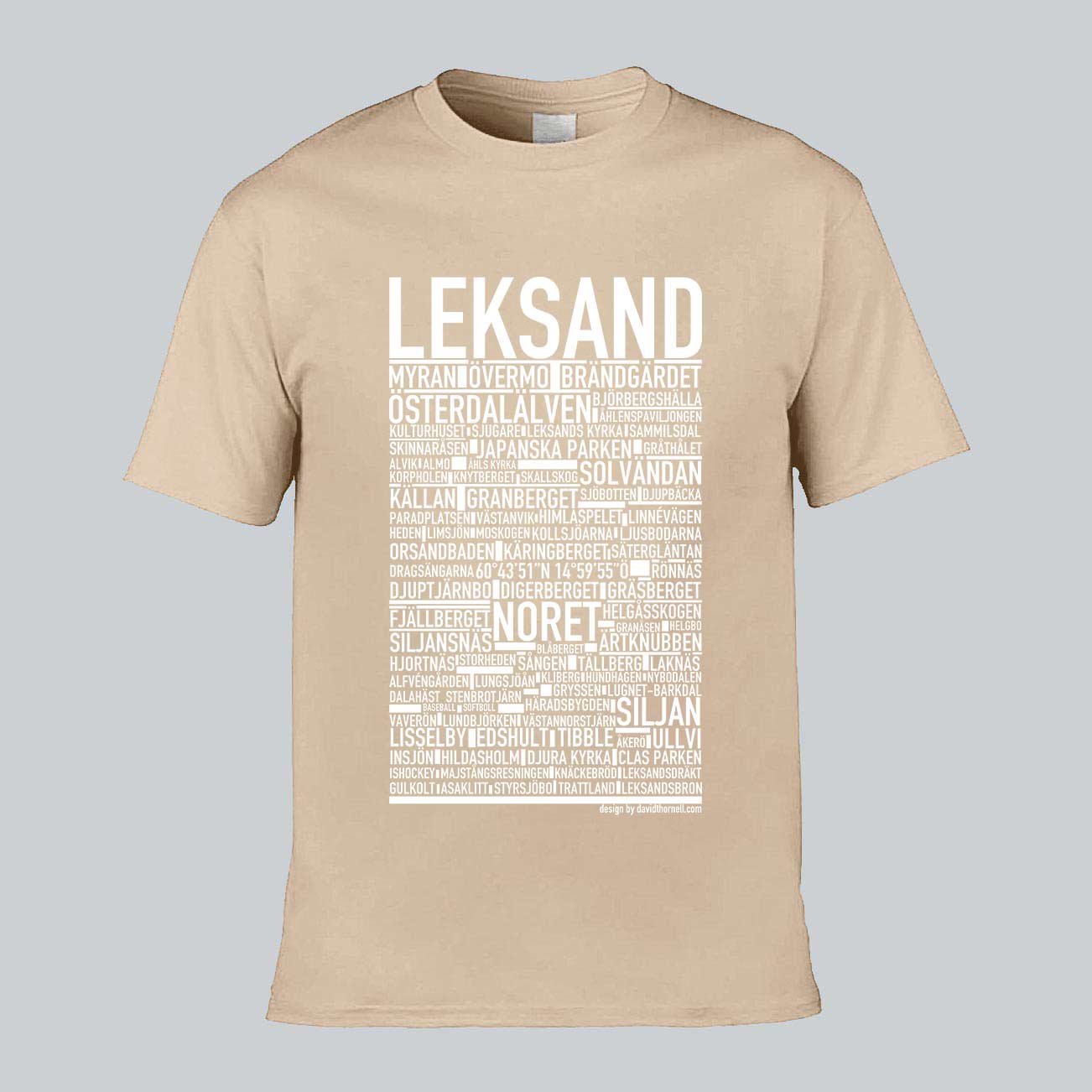 Leksand Text T-Shirt