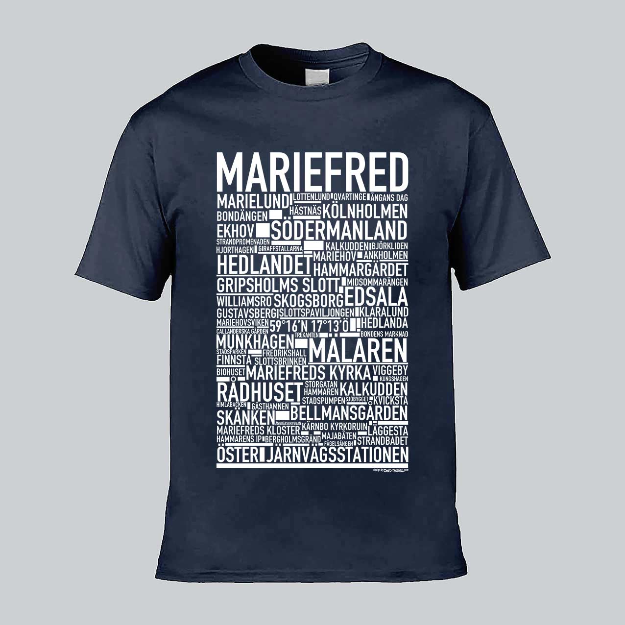 Mariefred Text T-Shirt