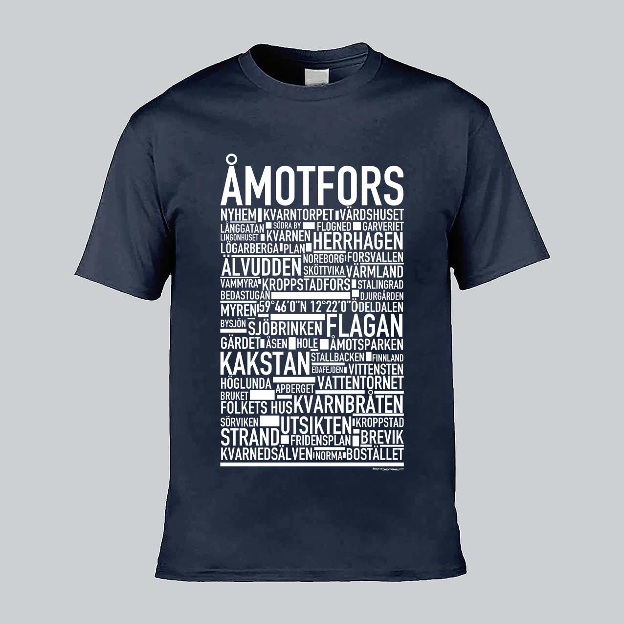 Åmotfors Text T-Shirt