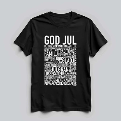 God Jul Text T-shirt