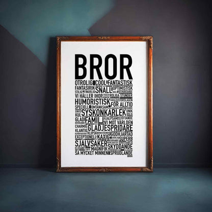 Bror 2024 Text Poster