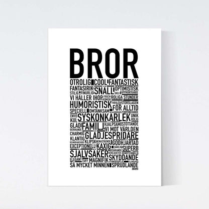 Bror 2024 Text Poster